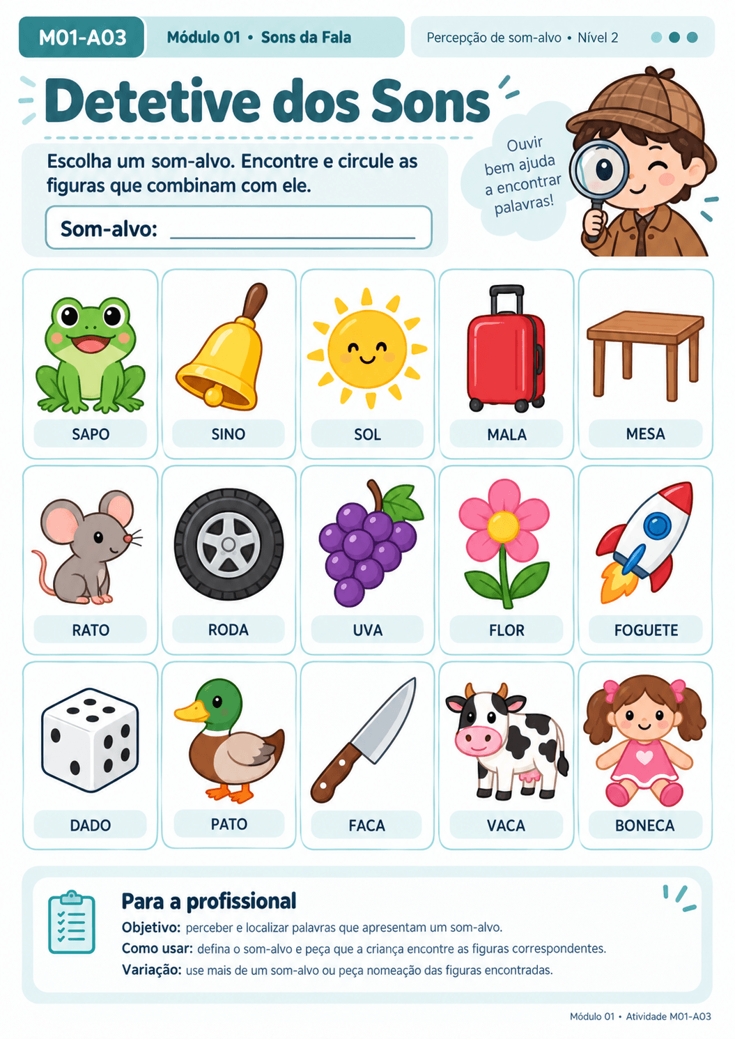 Atividade Detetive dos Sons