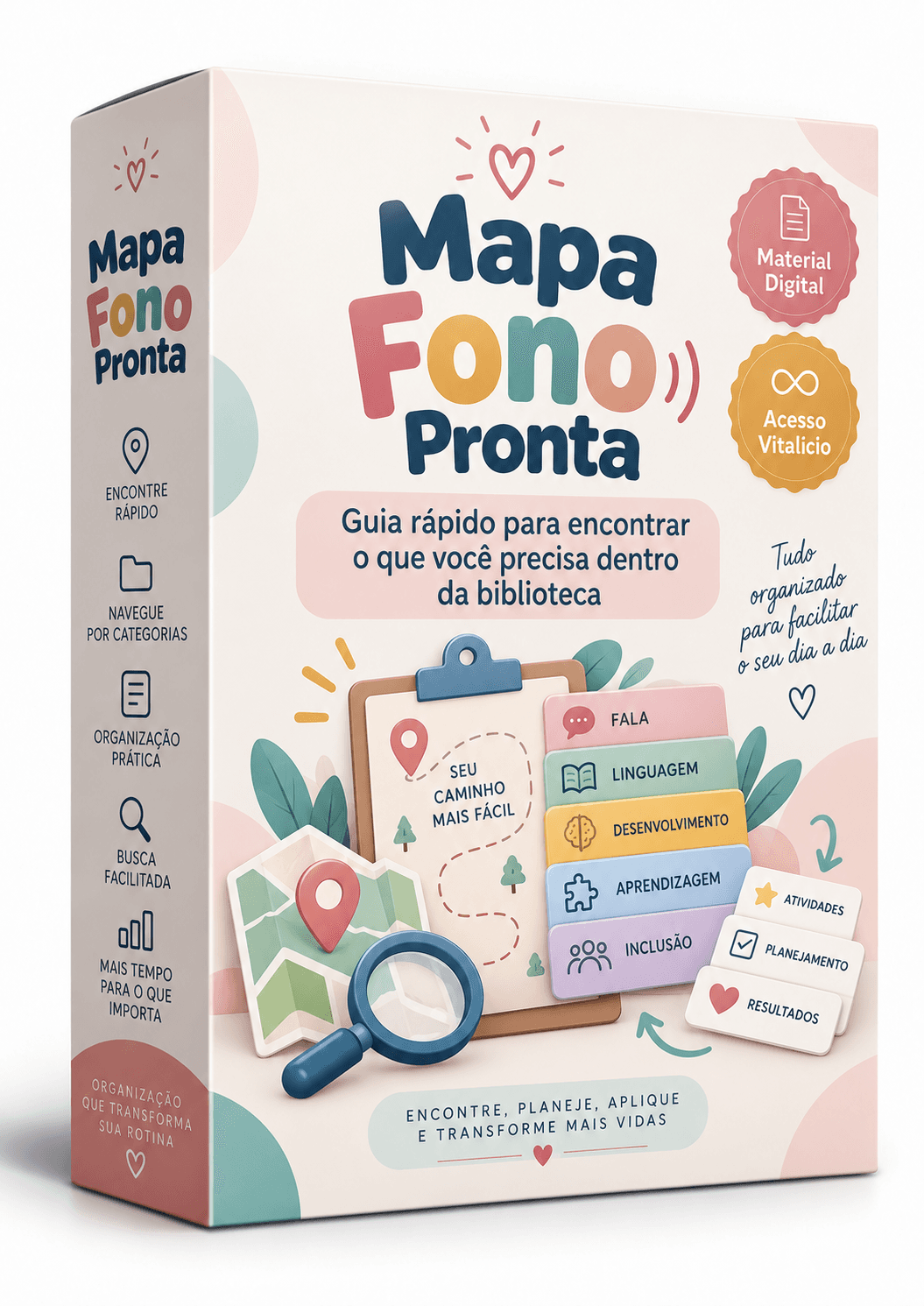 🎁 MAPA FONO PRONTA — material bônus da Biblioteca Fono Pronta